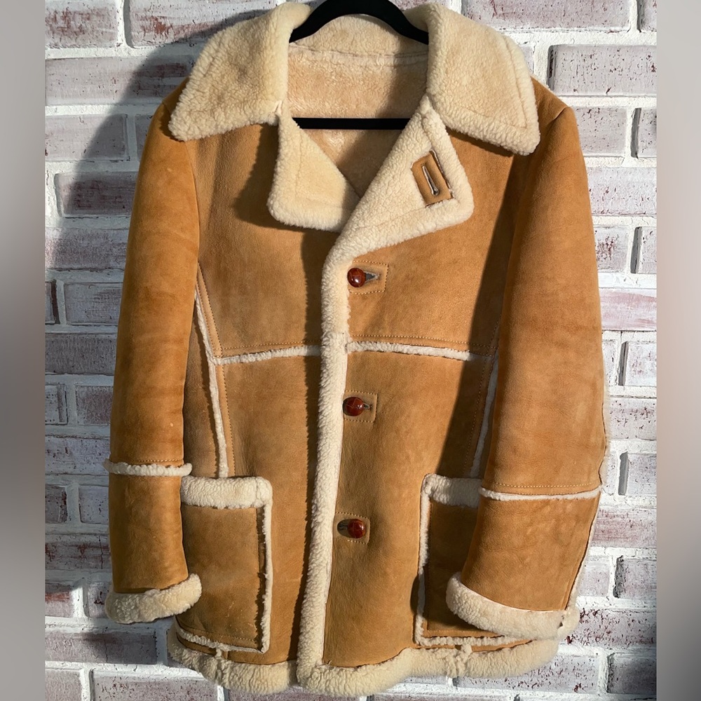 Vintage 1970 Shearling Coat